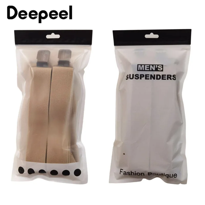 Deepeel 1pc 3.5*120cm Adult 4 Clip Men's Suspenders X-shaped Elastic Pants Hanger Male Jockstrap Wide Strong Work Braces for Men
Deepeel 1pc 3.5*120cm Adult 4 Clip Men's Suspenders X-shaped Elastic Pants Hanger Male Jockstrap Wide Strong Work Braces for Men