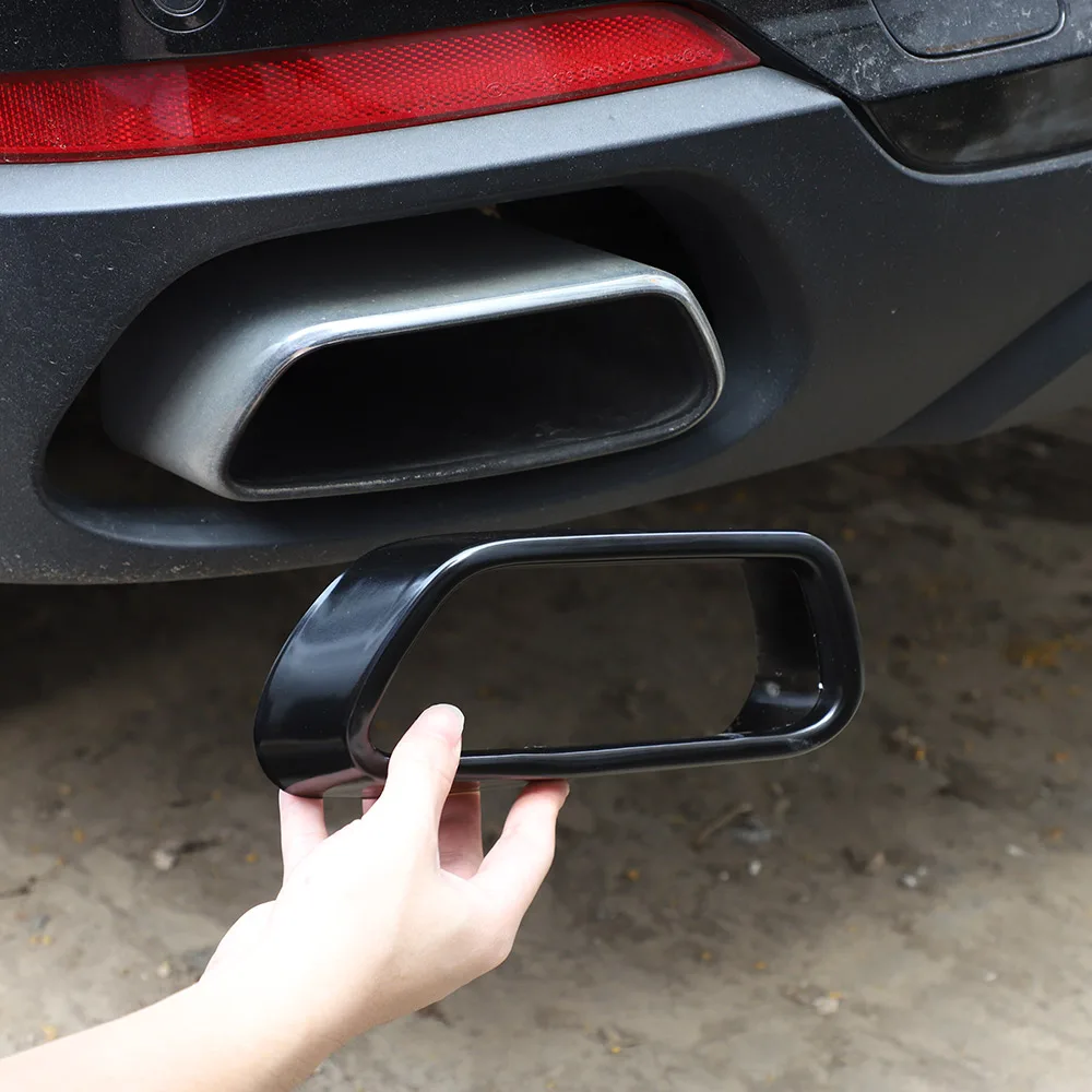 For BMW X5 F15 G05 X6 F16 X7 G07 2014-2021 40d 50i M sports Stainless Car Black Car Exhaust Pipe Cover Stickers Car Accessories
For BMW X5 F15 G05 X6 F16 X7 G07 2014-2021 40d 50i M sports Stainless Car Black Car Exhaust Pipe Cover Stickers Car Accessories