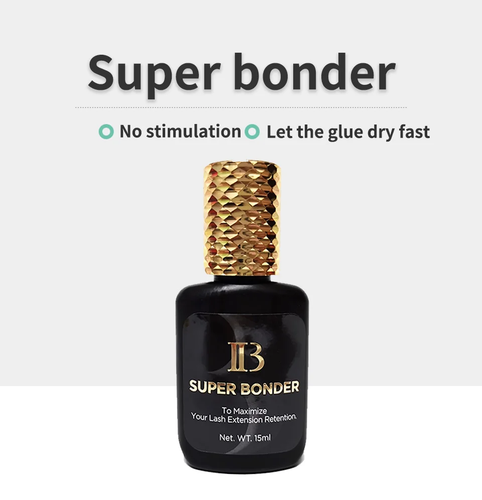 15ml IB SUPER BONDER fixing agent for Eyelash Extensions Primer Cure adhesive bonding Eyelash grafting transparent curing liquid
15ml IB SUPER BONDER fixing agent for Eyelash Extensions Primer Cure adhesive bonding Eyelash grafting transparent curing liquid