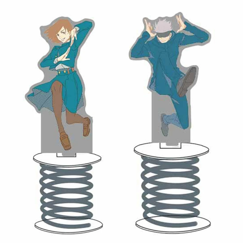 Two-dimensional acrylic spring desktop decoration ornaments anime Jujutsu Kaisen peripheral model
Two-dimensional acrylic spring desktop decoration ornaments anime Jujutsu Kaisen peripheral model