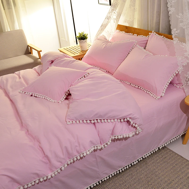 100% Cotton Solid Color Bedding Set Duvet Cover+Sheet+Pillow Case Four-Piece Hot B19
100% Cotton Solid Color Bedding Set Duvet Cover+Sheet+Pillow Case Four-Piece Hot B19