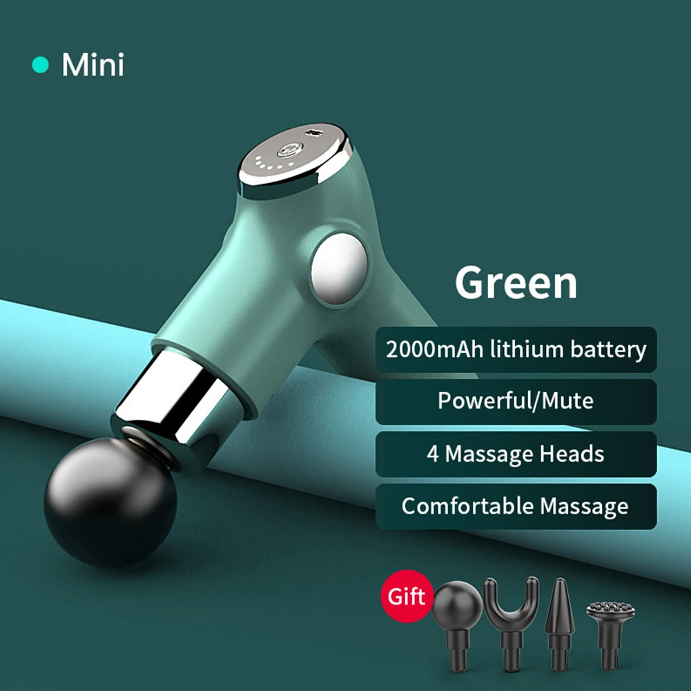 LCD 6/32 Gears Mini Fascia Gun Massage Gun USB Rechargeable Deep Tissue Muscle Relaxation Fitness Electric Body Massager
LCD 6/32 Gears Mini Fascia Gun Massage Gun USB Rechargeable Deep Tissue Muscle Relaxation Fitness Electric Body Massager