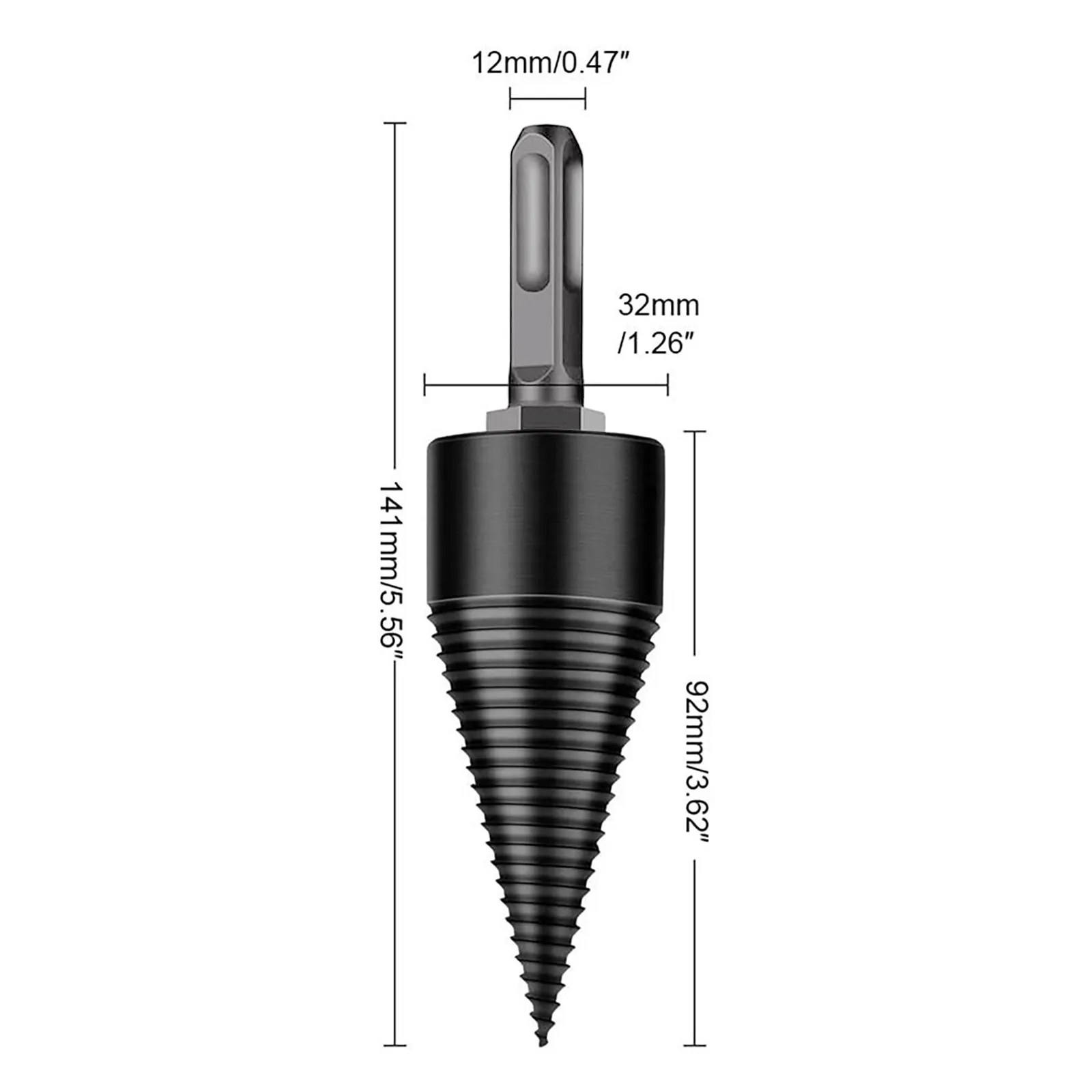 Firewood Machine Drill Wood Reamer Punch Bit For Split Wood Cone-drilling Tool Convenient Effortless Firewood Drill Bit Tool
Firewood Machine Drill Wood Reamer Punch Bit For Split Wood Cone-drilling Tool Convenient Effortless Firewood Drill Bit Tool