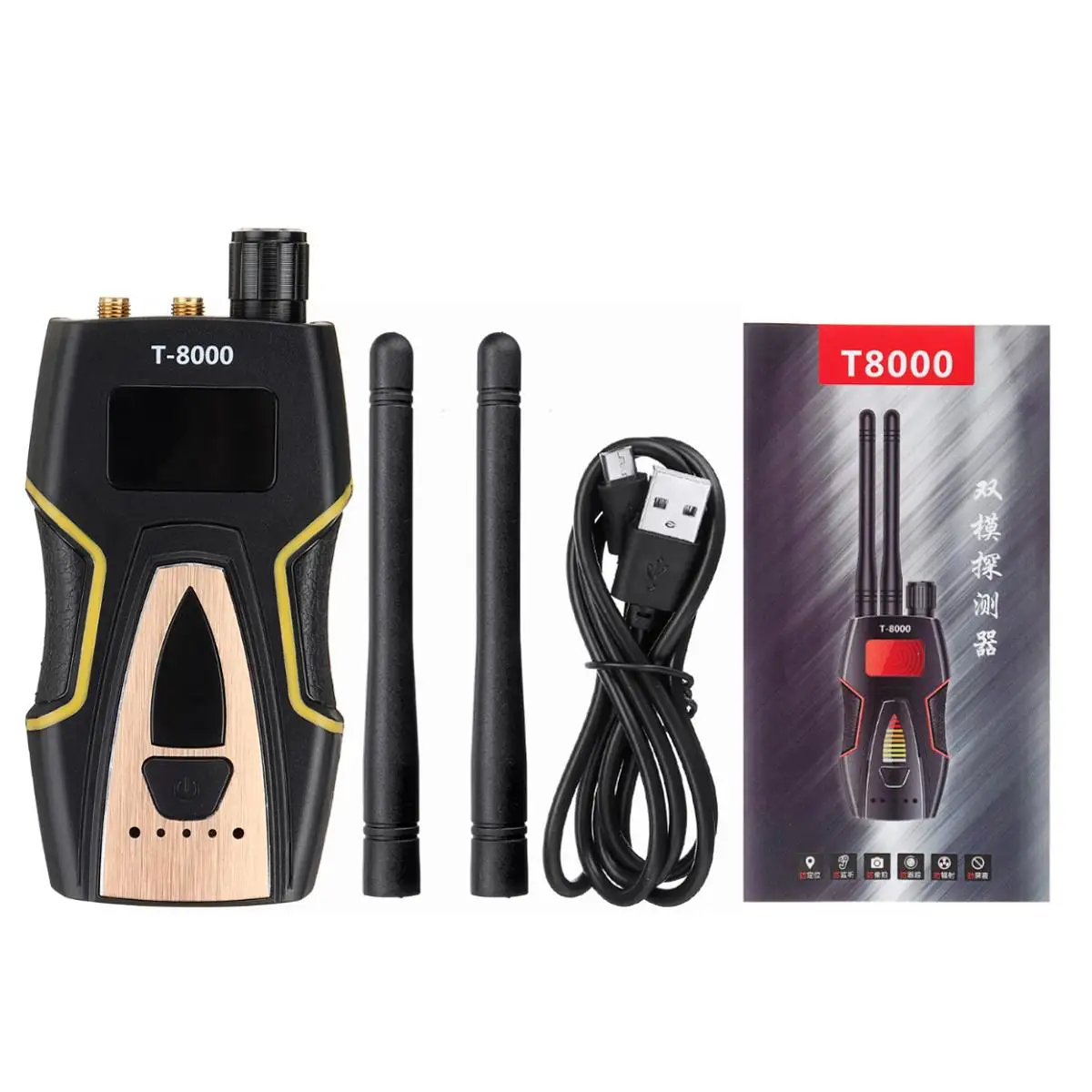 Anti-eavesdropping Wireless RF Signal Detector GSM Camera Finder Monitor GPS Scanner Wireless Signal Finder
Anti-eavesdropping Wireless RF Signal Detector GSM Camera Finder Monitor GPS Scanner Wireless Signal Finder