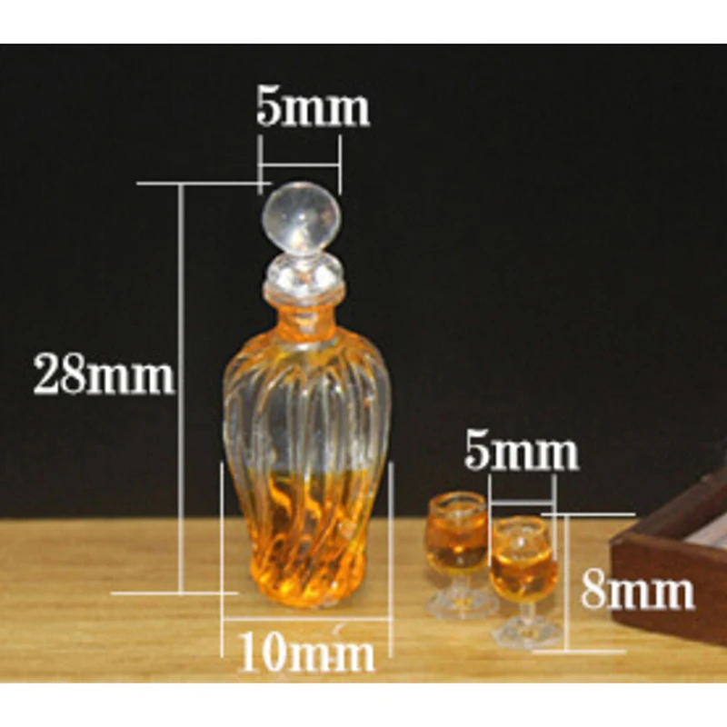 3Pcs/set(1 bottle+2 cups) Colorful Wine Bottles Dollhouse Miniature 1:12 Scale Classic Toys For Kids
3Pcs/set(1 bottle+2 cups) Colorful Wine Bottles Dollhouse Miniature 1:12 Scale Classic Toys For Kids