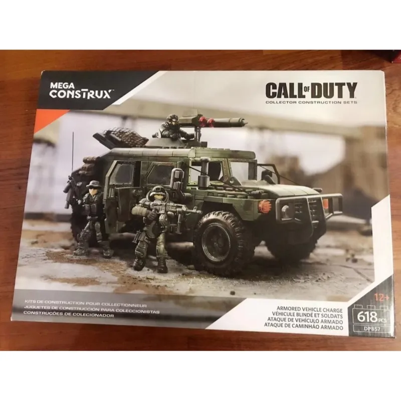 MEGA BLOKS COD Call of Duty бронированный автомобильный заряд DPB57 Новый Запечатанный
MEGA BLOKS COD Call of Duty бронированный автомобильный заряд DPB57 Новый Запечатанный