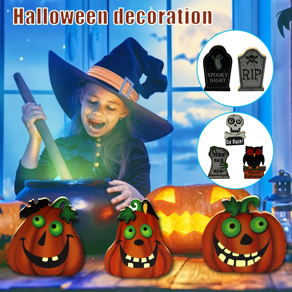 Ручная роспись деревянные украшения Классическая тематическая вечеринка Хэллоуин реквизит для дома Бар украшение дома с привидениями АА
Ручная роспись деревянные украшения Классическая тематическая вечеринка Хэллоуин реквизит для дома Бар украшение дома с привидениями АА