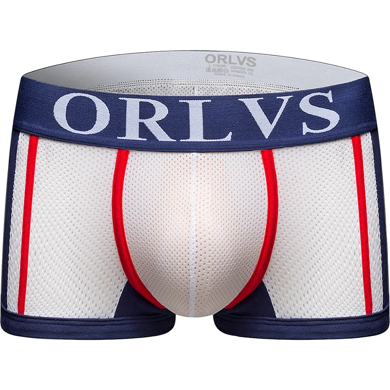2020 ORLVS Brand Sexy Men Boxers Male Underwear Solid Shorts Quick Dry Cueca Tanga Mesh Shorts Underpants Sleepwear Breathable
2020 ORLVS Brand Sexy Men Boxers Male Underwear Solid Shorts Quick Dry Cueca Tanga Mesh Shorts Underpants Sleepwear Breathable