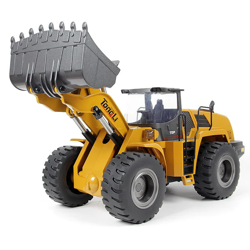 Channel 1:14 All alloy remote control forklift 4 drive loader lead screw power alloy fuselage 583 birthday gift
Channel 1:14 All alloy remote control forklift 4 drive loader lead screw power alloy fuselage 583 birthday gift