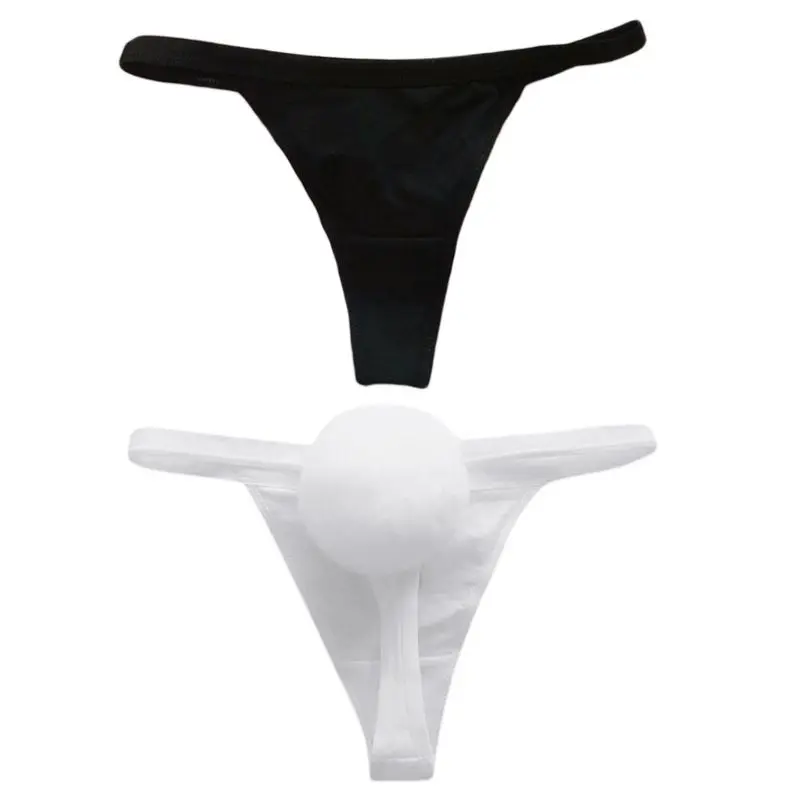 Womens Temptation Cosplay Bunny Girl Underwear Removable Rabbit Hair Pompom Ball Tail G-String Low Waist Cotton Solid Color 
Womens Temptation Cosplay Bunny Girl Underwear Removable Rabbit Hair Pompom Ball Tail G-String Low Waist Cotton Solid Color