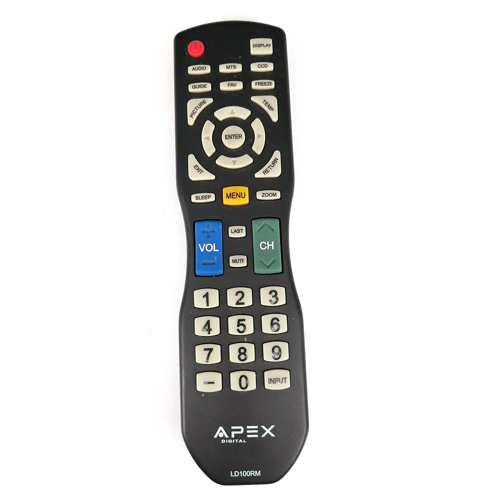 New Orginal LD100RM for APEX TV Remote control for LD3249 LD3288 LD3288T LD3288M LD4077 LE4077M Fernbedienung
New Orginal LD100RM for APEX TV Remote control for LD3249 LD3288 LD3288T LD3288M LD4077 LE4077M Fernbedienung