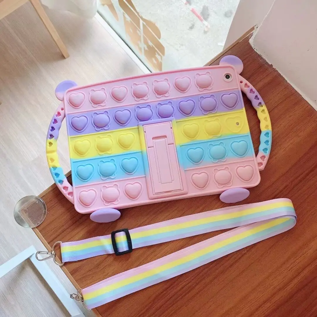 Push Shockproof Kids Toy Fidget Case for Samsung Galaxy A7 T500 T220 TabA 8.0 T290 Tab A 10.1 T510 S6 Lite Silicon Tablet Case
Push Shockproof Kids Toy Fidget Case for Samsung Galaxy A7 T500 T220 TabA 8.0 T290 Tab A 10.1 T510 S6 Lite Silicon Tablet Case
