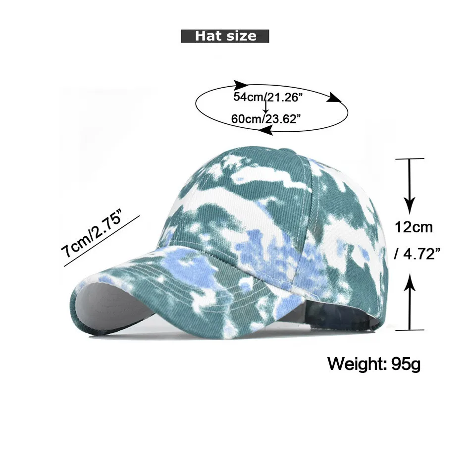 #50 Baseball Cap Hip Hop Hat Fashion Unisex Outdoor Sport Tie-dye Design Sun Men And Women Adjustable Hat Chapeau Femme
#50 Baseball Cap Hip Hop Hat Fashion Unisex Outdoor Sport Tie-dye Design Sun Men And Women Adjustable Hat Chapeau Femme