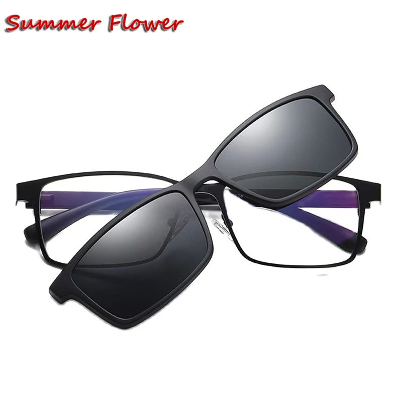 Summer Flower Magnetic Clip Magnet Eyewear Polarized Lenses with Sunglasses for Men Sport Style Eyewear
Summer Flower Magnetic Clip Magnet Eyewear Polarized Lenses with Sunglasses for Men Sport Style Eyewear