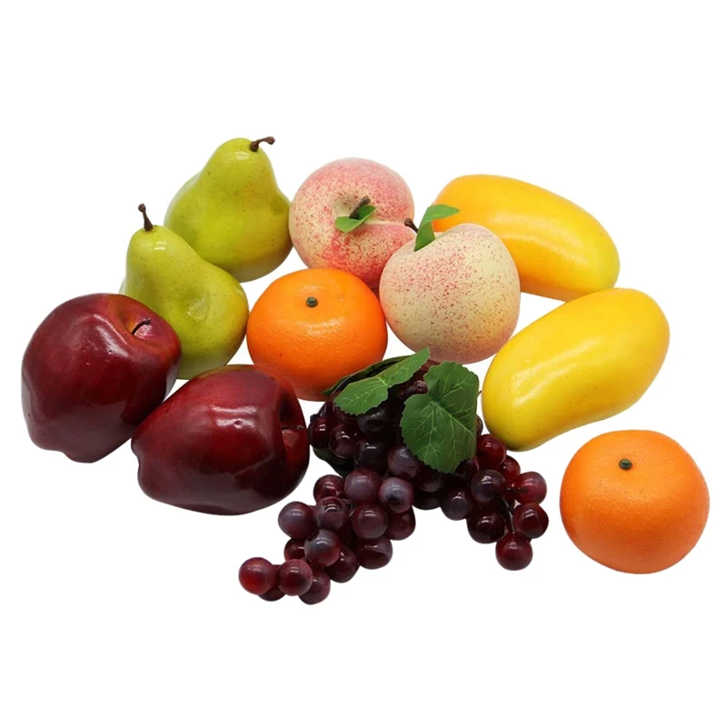 12 Pcs Decorative Lifelike Realistic Artificial Fake Fruit Decor,Home Kitchen Wedding Party Festival Autumn Thanksgiving Decorat
12 Pcs Decorative Lifelike Realistic Artificial Fake Fruit Decor,Home Kitchen Wedding Party Festival Autumn Thanksgiving Decorat