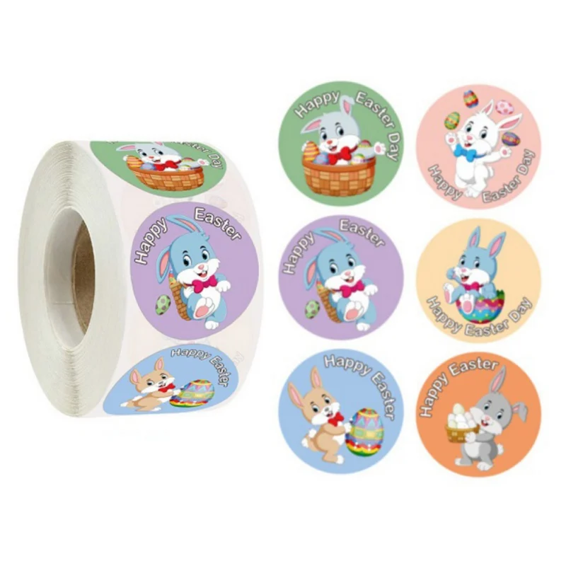 New Round Sticker Animal Sticker Roll Round Easter Irish National Day Sticker Holiday Gift Gift Decorative Self-adhesive Label
New Round Sticker Animal Sticker Roll Round Easter Irish National Day Sticker Holiday Gift Gift Decorative Self-adhesive Label
