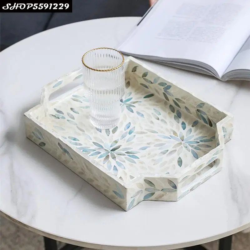 Simple Art Wooden Color Shell Storage Tray Fruit Food Tea Cup Family Storage Box Jewelry Necklace Display Tray Family Decoration
Simple Art Wooden Color Shell Storage Tray Fruit Food Tea Cup Family Storage Box Jewelry Necklace Display Tray Family Decoration
