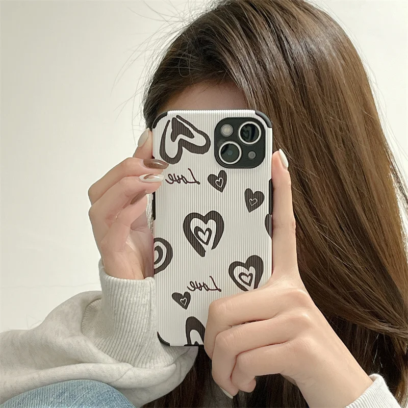 Ins Cute Line Love Heart Phone Cases For Oppo R9S R11 R11S R15X R17 Reno Z 2 2Z 3 4 SE 5 6 Pro K1 K3 K5 K7 Slim Matte Back Cover
Ins Cute Line Love Heart Phone Cases For Oppo R9S R11 R11S R15X R17 Reno Z 2 2Z 3 4 SE 5 6 Pro K1 K3 K5 K7 Slim Matte Back Cover