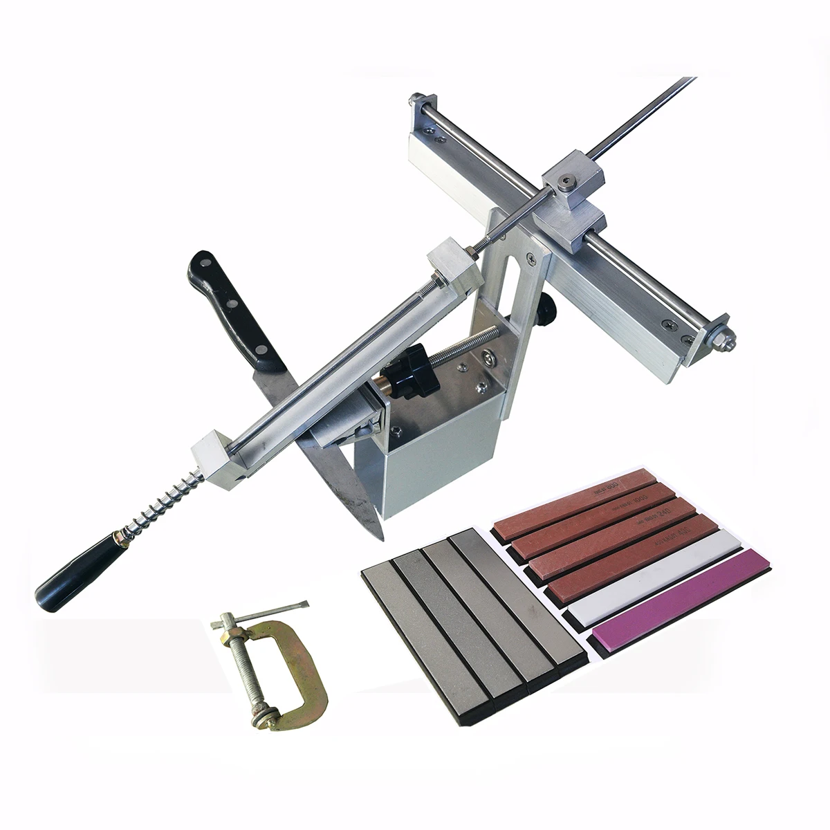 2020 New Iron Steel Kitchen Sharpener Professional Kitchen Knife Sharpener Sharpening Tools Fix-angle With diamond Whetstone
2020 New Iron Steel Kitchen Sharpener Professional Kitchen Knife Sharpener Sharpening Tools Fix-angle With diamond Whetstone