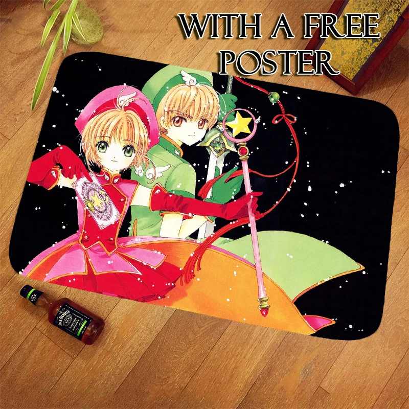Children's Room Mat Card Captor Sakura Classic Cartoon Cute Doormat Animation Anti Skid Door Mat Bathroom Rug Set Decoration 09
Children's Room Mat Card Captor Sakura Classic Cartoon Cute Doormat Animation Anti Skid Door Mat Bathroom Rug Set Decoration 09