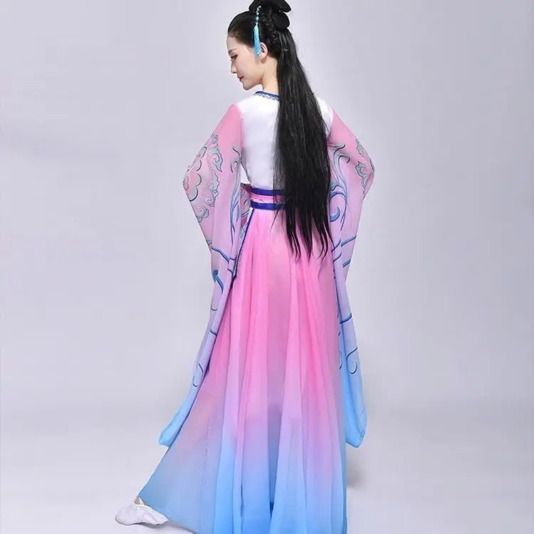 Костюм женский для выступлений на сцене традиционный китайский костюм ханьфу