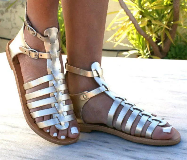 Large Size Female Sandal 2021 Women's Buckle Open Toe Shoes Big Girls New Flat Peep Slides Slipper Rubber Fabric PU Scandals
Large Size Female Sandal 2021 Women's Buckle Open Toe Shoes Big Girls New Flat Peep Slides Slipper Rubber Fabric PU Scandals