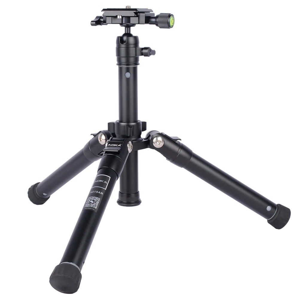 AOKA N215AR Aluminum Alloy Mini Tripod Smart Phone Selfie Stick Flexible Table Tripod Camera Tiny For Video Digital Camera
AOKA N215AR Aluminum Alloy Mini Tripod Smart Phone Selfie Stick Flexible Table Tripod Camera Tiny For Video Digital Camera