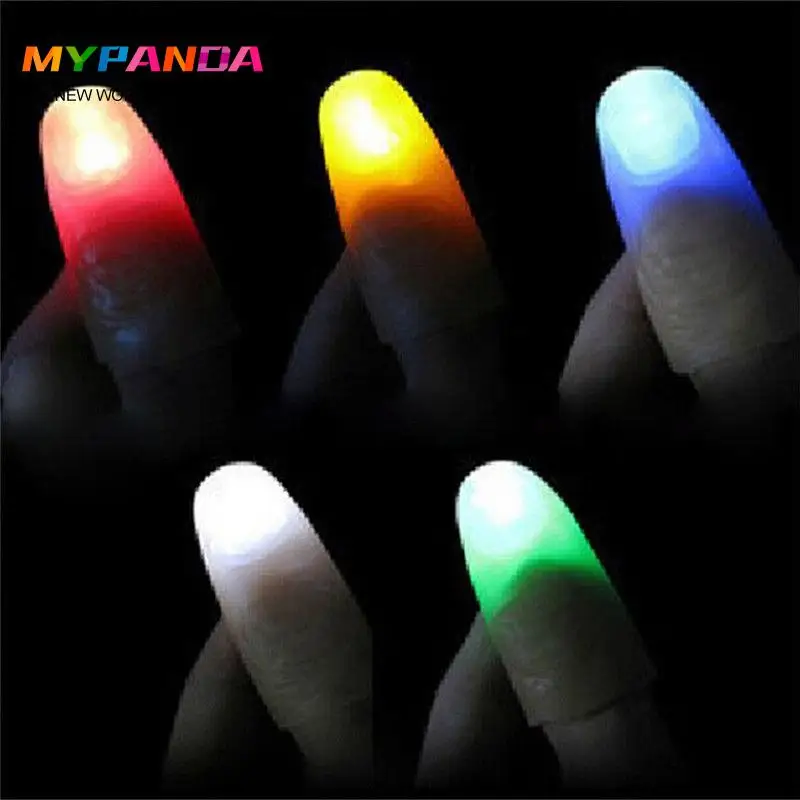 2PCS Funny Novelty Light-Up Thumbs LED Light Flashing Fingers Magic Trick Props Kids Amazing Glow Toys Children Luminous Gifts
2PCS Funny Novelty Light-Up Thumbs LED Light Flashing Fingers Magic Trick Props Kids Amazing Glow Toys Children Luminous Gifts