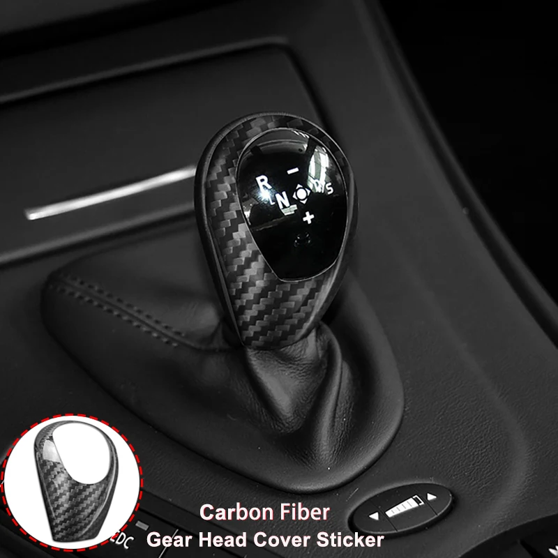 Carbon Fiber For BMW M3 M5 M6 Car Gear Shift Knob Cover Sticker Interior Trim Accessories Car Decoration Sticker Auto Styling
Carbon Fiber For BMW M3 M5 M6 Car Gear Shift Knob Cover Sticker Interior Trim Accessories Car Decoration Sticker Auto Styling