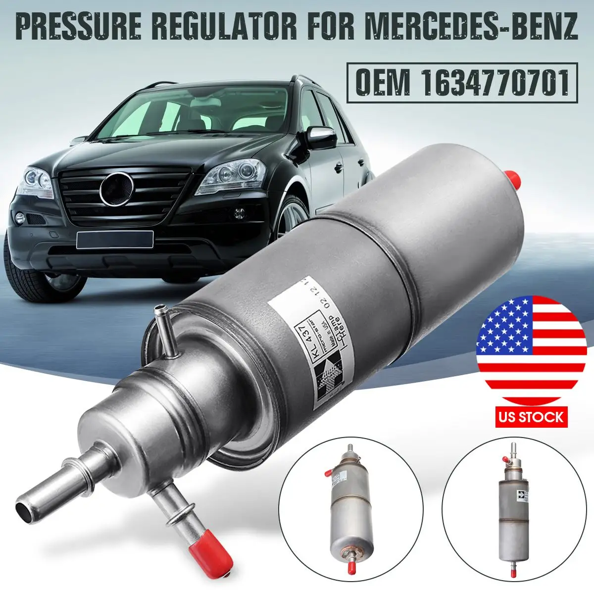 New Fuel Oil Filter For MERCEDES-BENZ 1634770701 Model ML55 for AMG ML320 ML430 1PCS Pressure Regulator Replacement Accessories
New Fuel Oil Filter For MERCEDES-BENZ 1634770701 Model ML55 for AMG ML320 ML430 1PCS Pressure Regulator Replacement Accessories