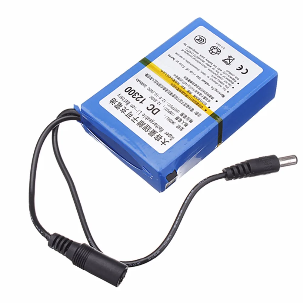 GTF 3000mAh Lithium Ion High Capacity Rechargeable Battery AC Power Charger EU/US Plugs Rechargeable Battery For CCTV Camera
GTF 3000mAh Lithium Ion High Capacity Rechargeable Battery AC Power Charger EU/US Plugs Rechargeable Battery For CCTV Camera