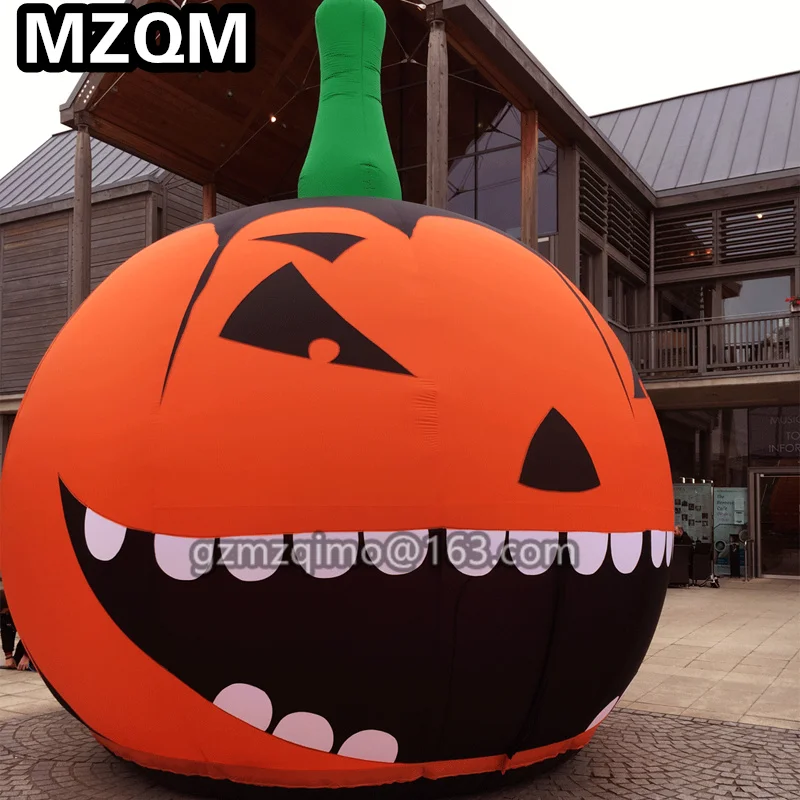 

MZ Открытый 20 футов гигантский Хэллоуин украшения надувной тыквы для Хэллоуина рекламные