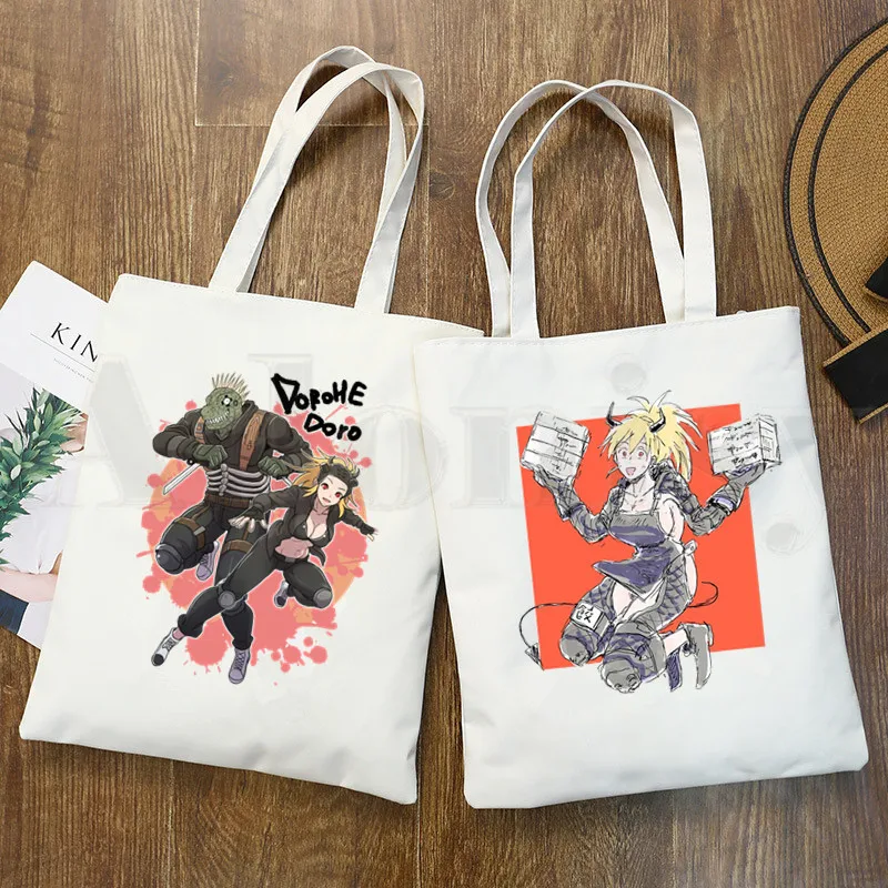 Хипстерские сумки для покупок с рисунком аниме Dorohedoro, модная повседневная сумка для девочек
Хипстерские сумки для покупок с рисунком аниме Dorohedoro, модная повседневная сумка для девочек