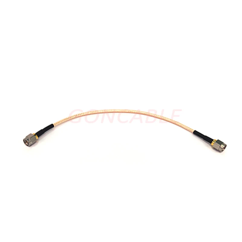 Rg316 RF Cable Silver-Plated Single Double Screen Cover SMA-JJ Male Stainless Steel Extension Line SFF-50-1.5
Rg316 RF Cable Silver-Plated Single Double Screen Cover SMA-JJ Male Stainless Steel Extension Line SFF-50-1.5