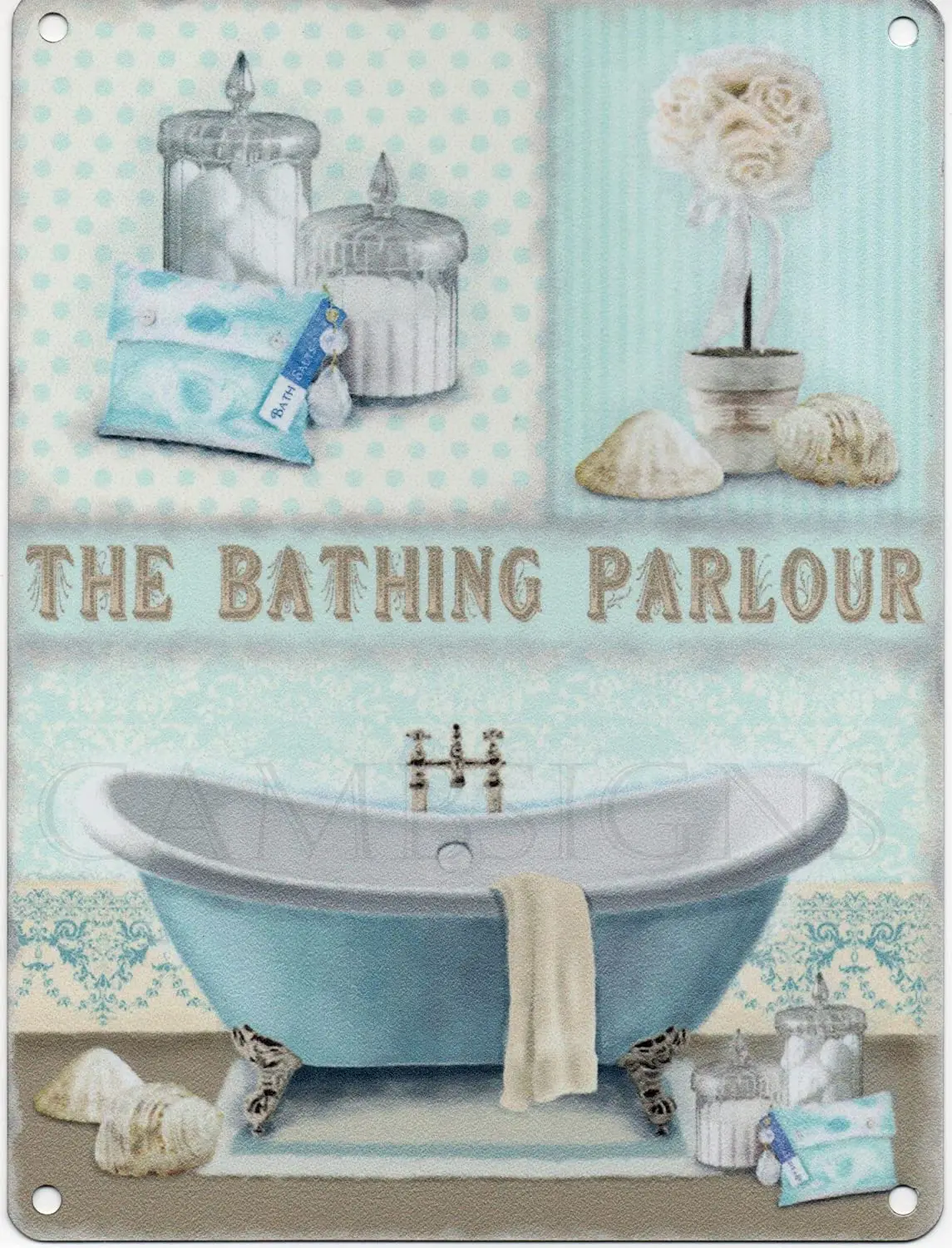 Home Decoration Metal Tin Sign The Bathing Parlour Home Bathtub Bathroom Wall Decoration Metal Wall Sign 8x12 Ro 12x16 Inches
Home Decoration Metal Tin Sign The Bathing Parlour Home Bathtub Bathroom Wall Decoration Metal Wall Sign 8x12 Ro 12x16 Inches