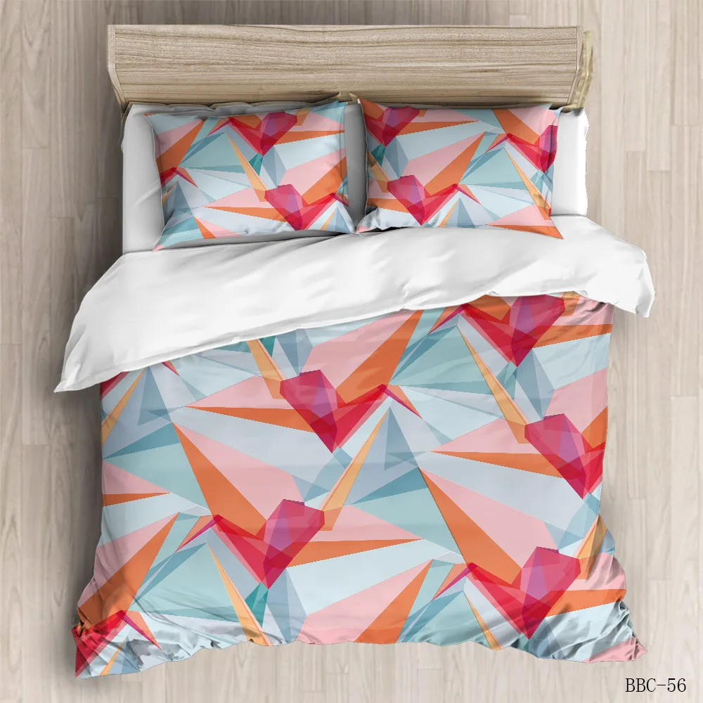 Geometric Fashion Color Series Bedding 2 / 3 Piece Set Fashionable Geometric Pattern Simple Duvet Cover And Pillow Case
Geometric Fashion Color Series Bedding 2 / 3 Piece Set Fashionable Geometric Pattern Simple Duvet Cover And Pillow Case
