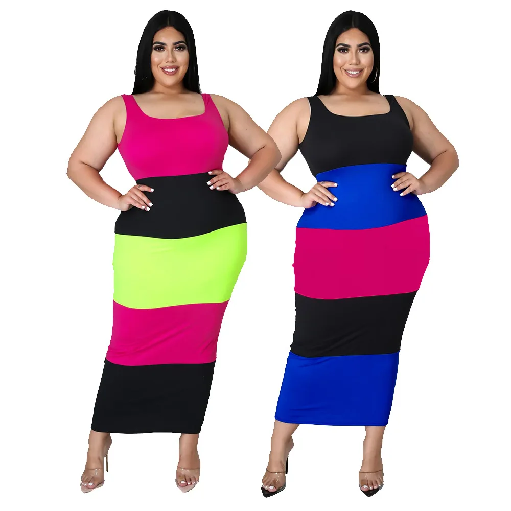 RStylish 2021 Womens Summer Clothes Color Patchwork Sleeveless Square Collar Casual Plus Size Long Maxi Dress
RStylish 2021 Womens Summer Clothes Color Patchwork Sleeveless Square Collar Casual Plus Size Long Maxi Dress