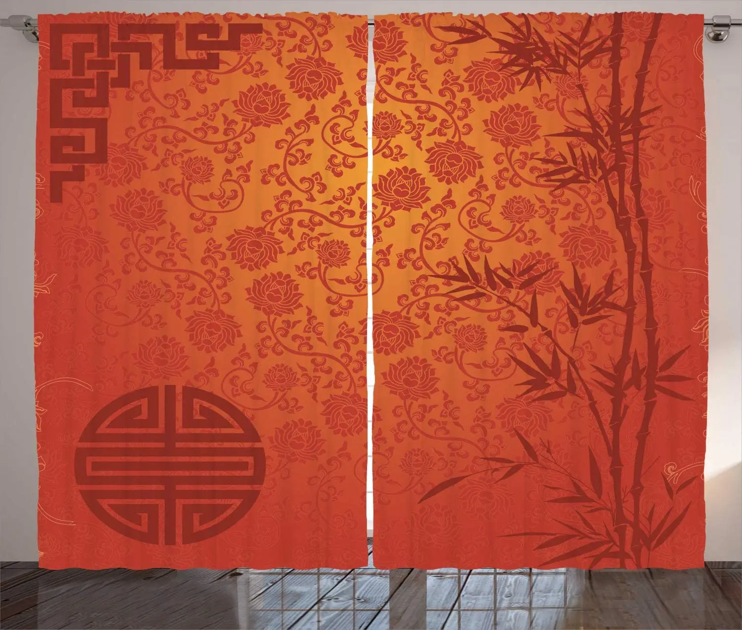Asian Curtains Eastern Scenery with Branches Traditional Chinese Living Room Bedroom Window Drapes
Asian Curtains Eastern Scenery with Branches Traditional Chinese Living Room Bedroom Window Drapes