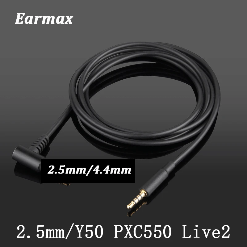 

4.4mm 2.5mm balance cable For AKG Y40 Y50 PXC550 PXC480 Live2 OCC 99.999% Single crystal copper silver-plated cable Audio cable