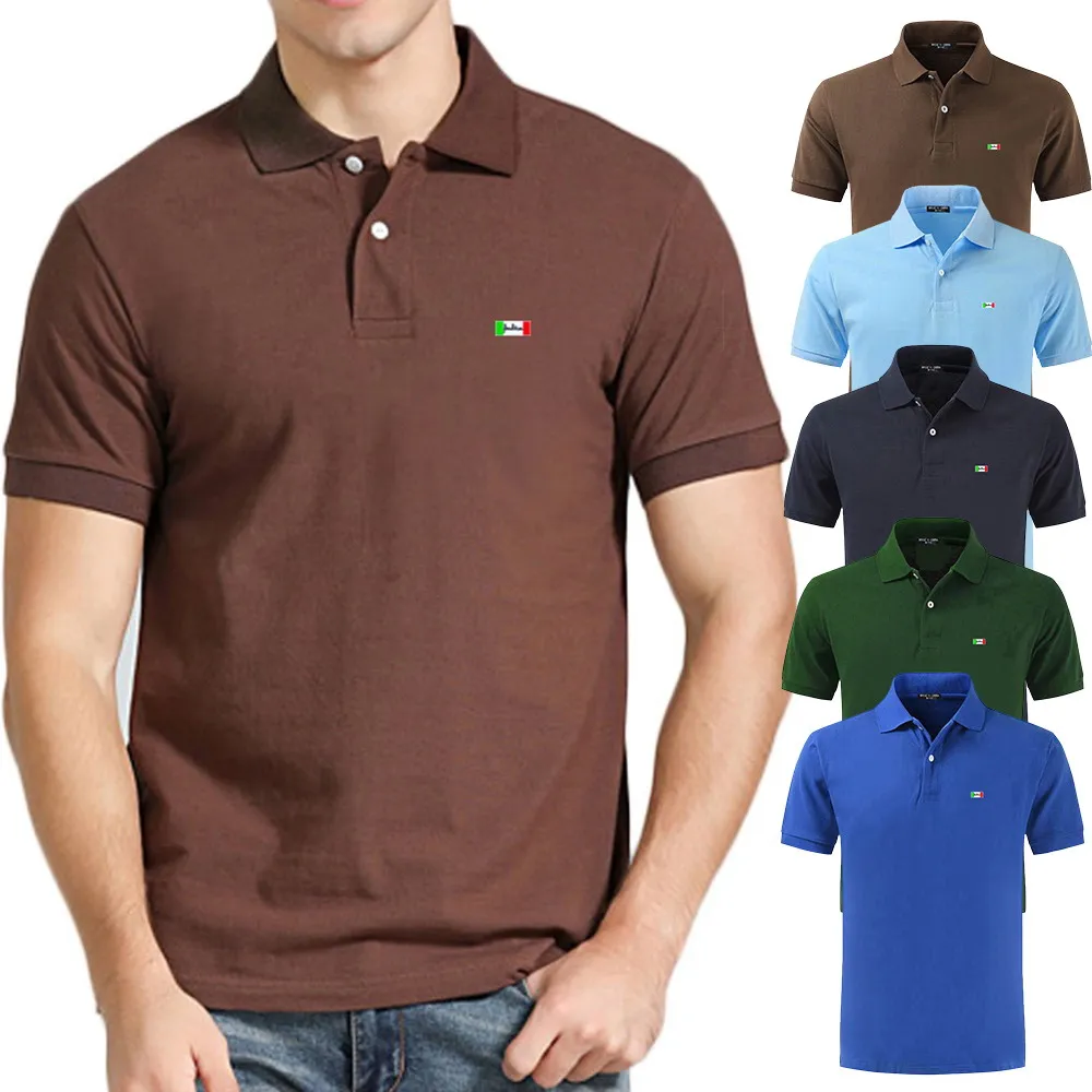High-End Quality Men's Classic Custom Embroidery Fashion Logo Fit-Fit Polo Shirt 100% Cotton Lapel Short-Sleeved T-shirt RL811
High-End Quality Men's Classic Custom Embroidery Fashion Logo Fit-Fit Polo Shirt 100% Cotton Lapel Short-Sleeved T-shirt RL811