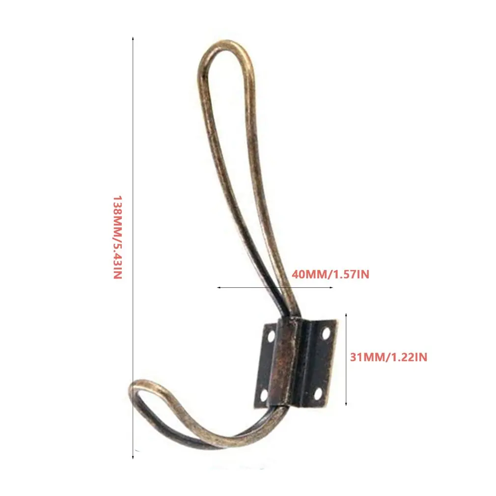 10pcs/set Coat Door Hooks For Bedrooms Dual Vintage Coat Hook Wall Mounted Hanging Clothes Robe Towel
10pcs/set Coat Door Hooks For Bedrooms Dual Vintage Coat Hook Wall Mounted Hanging Clothes Robe Towel