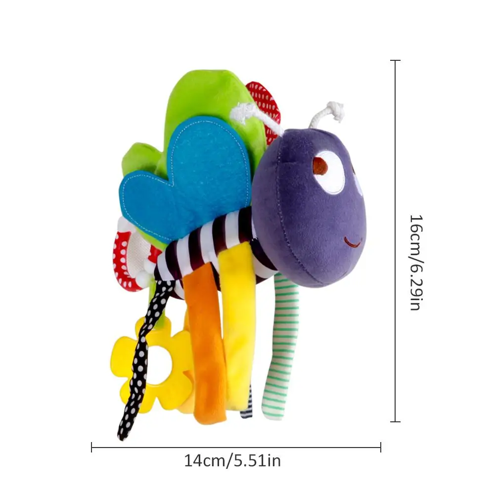 Cute Bees Baby Plush Comfort Doll Car Bed Hanging Decor Toys For Baby Stroller Toys Travel Activity Toys With Teether And Clip
Cute Bees Baby Plush Comfort Doll Car Bed Hanging Decor Toys For Baby Stroller Toys Travel Activity Toys With Teether And Clip