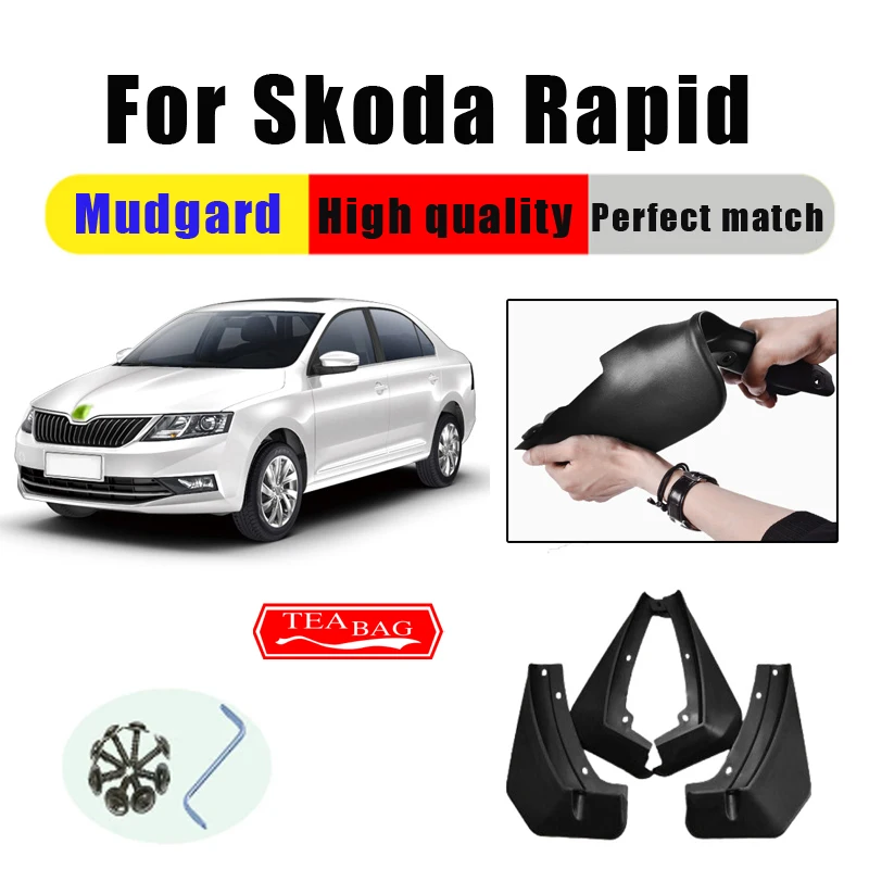 Mud Flaps For Skoda Rapid 2013-2019 Mudguards Fenders Splash Guards Car Accessories Auto Styline 4 PCS
Mud Flaps For Skoda Rapid 2013-2019 Mudguards Fenders Splash Guards Car Accessories Auto Styline 4 PCS