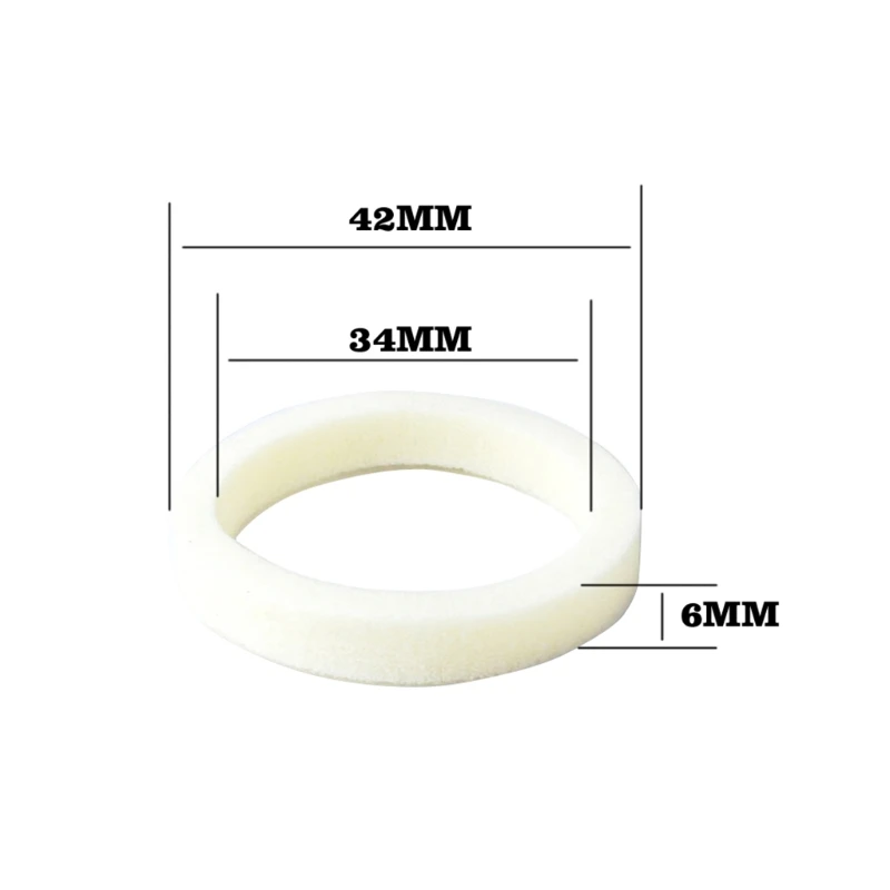 Y1UC 2Pcs Bicycle Front Fork Sponge Ring Oil Foam Absorb Seal 30/32/34/35/36/38/40mm
Y1UC 2Pcs Bicycle Front Fork Sponge Ring Oil Foam Absorb Seal 30/32/34/35/36/38/40mm
