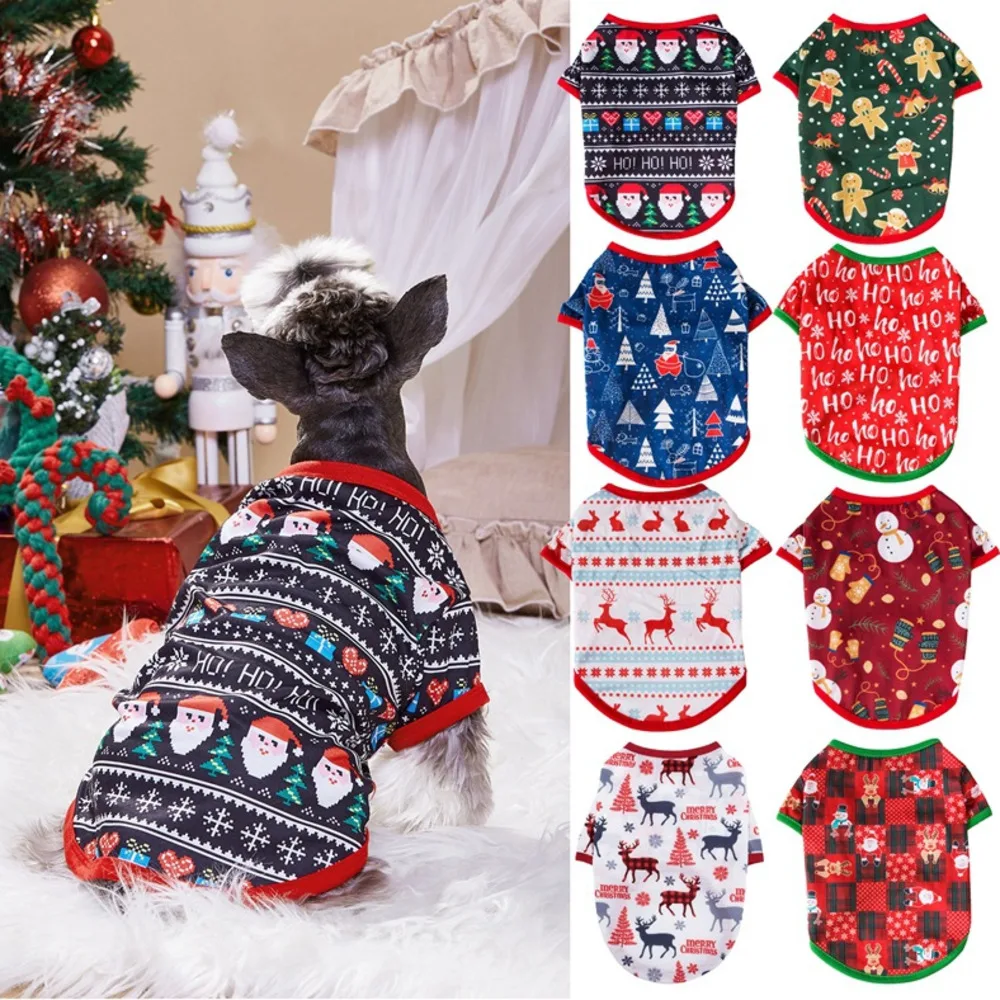 Christmas Pet Vest Pullover Dog Clothes for Small Dogs Chihuahua Yorkies Puppy Costumes Jacket Pets Cat Clothing Ubranka Dla Psa
Christmas Pet Vest Pullover Dog Clothes for Small Dogs Chihuahua Yorkies Puppy Costumes Jacket Pets Cat Clothing Ubranka Dla Psa