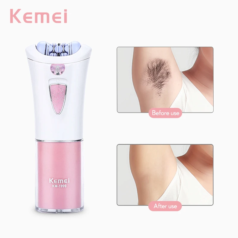 Kemei Mini Electric Epilator For Women Care Depilador Hair Removal Machine Shaver epilator Female Body Face Depilatory tool D40
Kemei Mini Electric Epilator For Women Care Depilador Hair Removal Machine Shaver epilator Female Body Face Depilatory tool D40