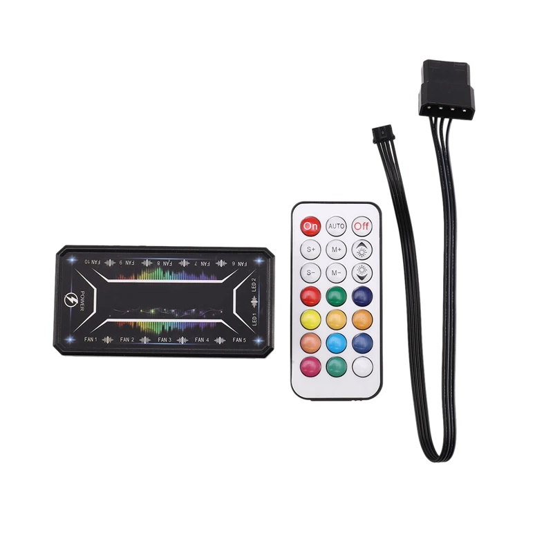 Computer PC Case Fan RGB Adjust LED Fan Quiet Remote Computer Cooler Cooling RGB Case Fans (6PCS+1 Controller)
Computer PC Case Fan RGB Adjust LED Fan Quiet Remote Computer Cooler Cooling RGB Case Fans (6PCS+1 Controller)