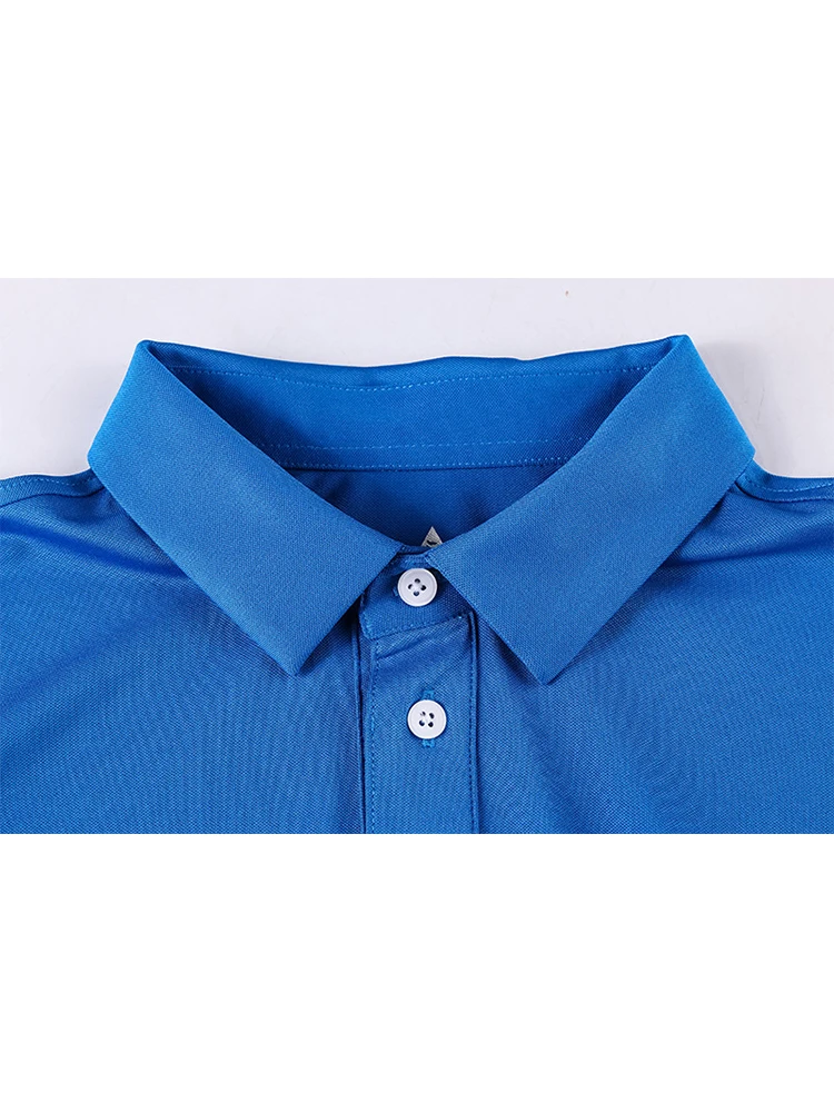 slippery fabric cool feeling men top polo shirt golf clothing short sleeve with buttons up 
slippery fabric cool feeling men top polo shirt golf clothing short sleeve with buttons up