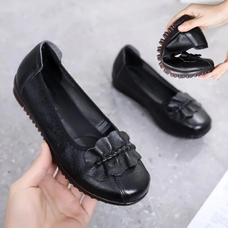 2021 New Big Size35-42 Women Flats Genuine Leather Shoes Oxford Wear Resitant Non-Slip Mother Casual Loafers
2021 New Big Size35-42 Women Flats Genuine Leather Shoes Oxford Wear Resitant Non-Slip Mother Casual Loafers
