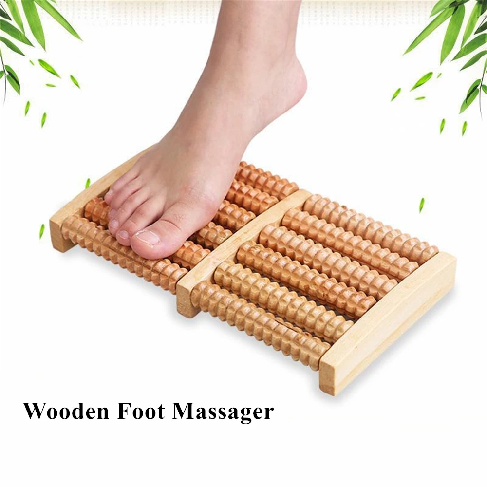 Wooden Roller Foot Massager Stress Pain Relief Spa Health Care Therapy Anti Cellulite Six Roller Plantar Acupoints Relax Massage
Wooden Roller Foot Massager Stress Pain Relief Spa Health Care Therapy Anti Cellulite Six Roller Plantar Acupoints Relax Massage